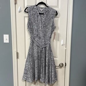Nanette Lepore Patterned Midi Dress Elegant Wear Office Wear Career